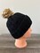 Ribbed Bun Beanie Winter Hat product 7